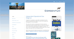 Desktop Screenshot of corgentum.com